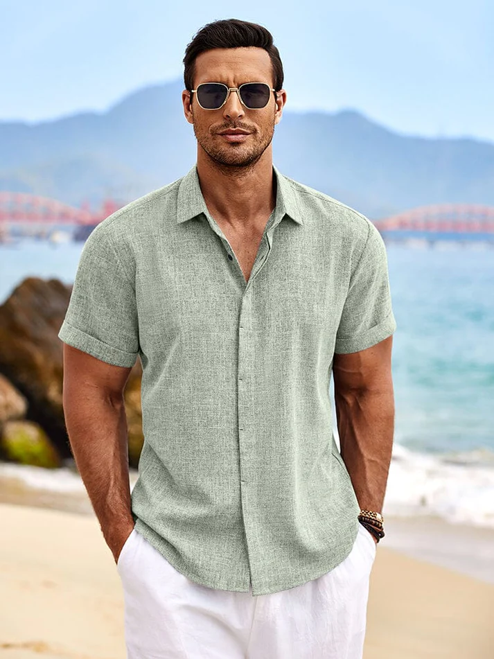 Casual Linen Skin-friendly Shirts