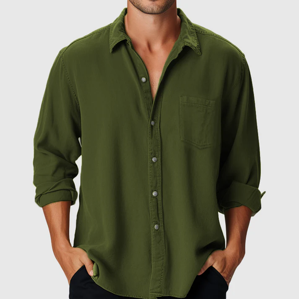 Men's Cotton Long Sleeve Shirts