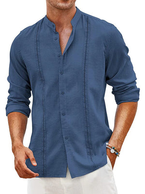 Embroidered Guayabera Linen Shirts