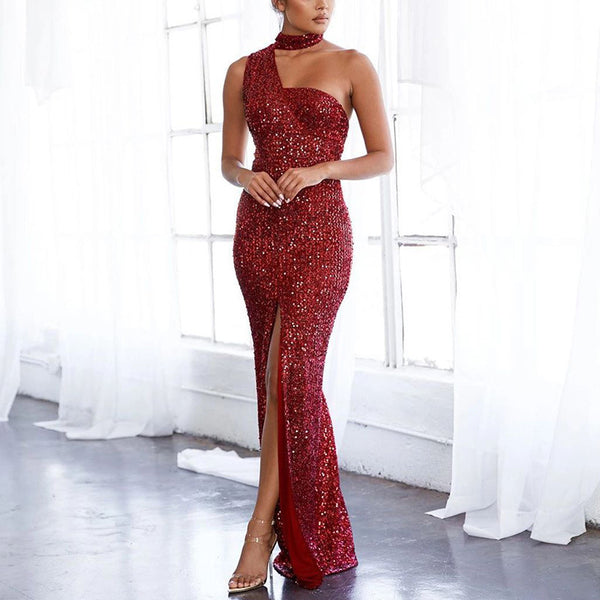 V-neck Ruffled Elegant Dresses