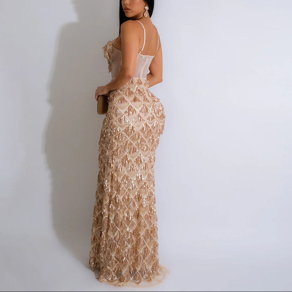Strapless Waist-Defining Dresses