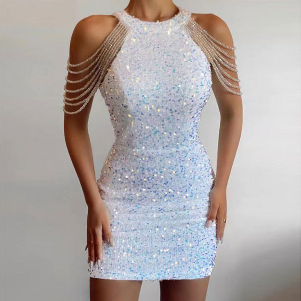 Bodycon Sequin Evening Dresses