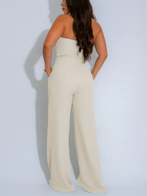 Braided Halter Jumpsuit