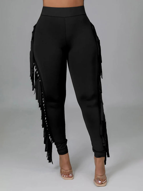 Side Tassel Trousers