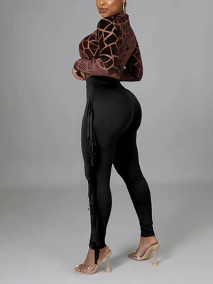 Side Tassel Trousers