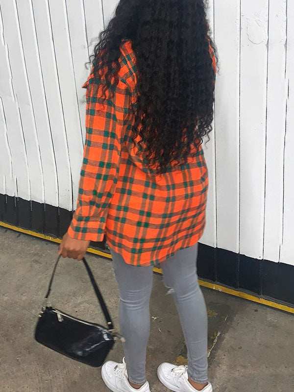 Casual Plaid Printed Shirts