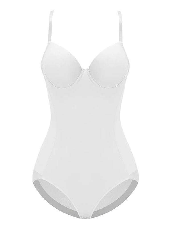 Spaghetti Strap Bodysuit Feather Skirt Set