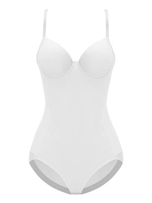 Spaghetti Strap Bodysuit Feather Skirt Set