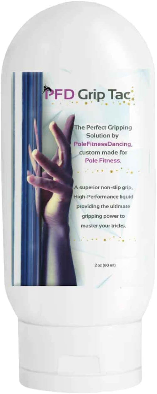 YM & Dancer D12 Grip Tac - Pole Grip Aid Tac – Ultimate gripping Liquid Solution for Pole Dancing - Stronger Than Dry Hands, Repels Perspiration from Sweaty Hands, Enhancer to give Your Grip a Boost