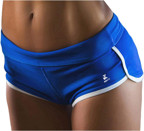 YM & Dancer C33 Women's Active Shorts Fitness Sports Yoga Booty Shorts for Running Gym Workout
