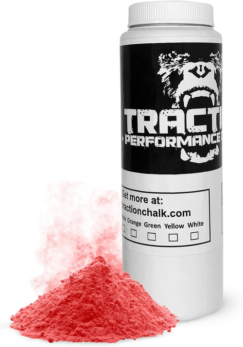 YM & Dancer D27 Traction Performance Colored Gym Chalk | Powder Chalk for Gymnastics, Rock Climbing, Weight Lifting & Workouts - Firm Grip Soft Chalk Lifting Powder in Vibrant Colors - Made in USA | 8 oz.